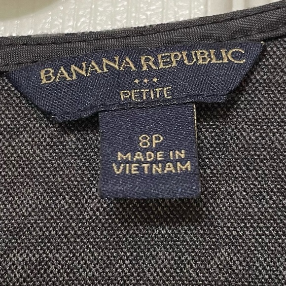 Banana Republic Black and White Mini Sheath Dress - Picture 3 of 8